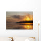 Sunrise over Calm Misty Wall Decal