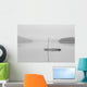 Solitary Sailboat Reflected Misty Wall Decal
