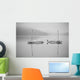 Two Sailboats Reflected Calm Wall Decal