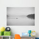 Lone Swimmer Swims across Wall Decal