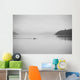 Lone Swimmer Swims across Wall Decal