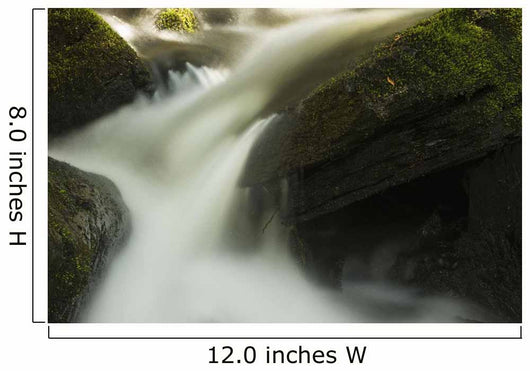 Stream Water Rushing down Wall Decal