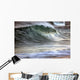 Motion Blur Breaking Wave Wall Decal