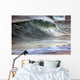 Motion Blur Breaking Wave Wall Decal