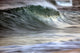 Motion Blur Breaking Wave Wall Decal