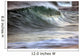 Motion Blur Breaking Wave Wall Decal