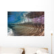 Underwater Breaking Wave Wall Decal Design 2