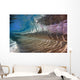 Underwater Breaking Wave Wall Decal Design 2