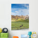 Bull Caribou Approaching Park Wall Decal Design 1