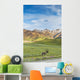 Bull Caribou Approaching Park Wall Decal Design 1