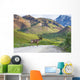 Bull Caribou Crosses Park Wall Decal