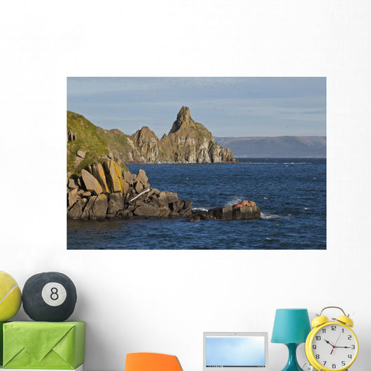 Pacific Walrus Group Males Wall Decal