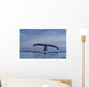 Humpback Whale Lifts Its Wall Decal Design 2