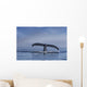 Humpback Whale Lifts Its Wall Decal Design 2