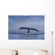 Humpback Whale Lifts Its Wall Decal Design 2