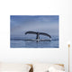 Humpback Whale Lifts Its Wall Decal Design 2