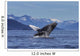 Young Humpback Whale Leaps Wall Decal Design 1