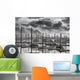 Black and White Fog Wall Decal