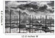 Black and White Fog Wall Decal