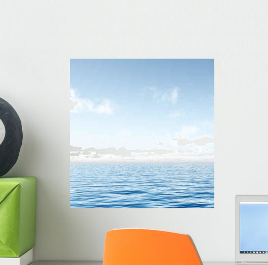 Beautiful Seascape Wall Decal Design 1
