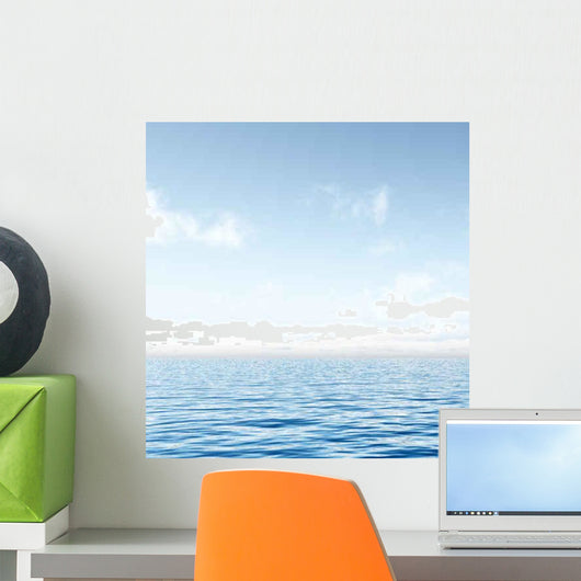 Beautiful Seascape Wall Decal Design 1