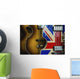Violin with Union Jack Wall Decal