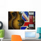 Violin with Union Jack Wall Decal