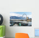 London Eye River Thames Wall Decal Design 2