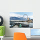 London Eye River Thames Wall Decal Design 2