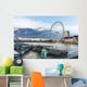 London Eye River Thames Wall Decal Design 2