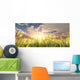 Golden Wheat Field Wall Decal Design 1