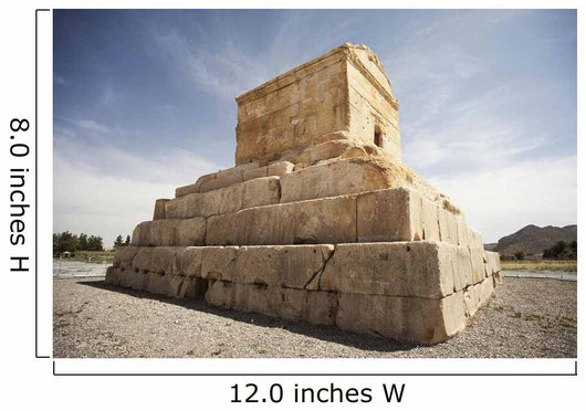 Tomb Cyrus Great Wall Decal