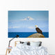 Bald Eagle Perched Rock Wall Decal