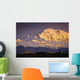 Sunset Glow Mt McKinley Wall Decal Design 2