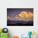 Sunset Glow Mt McKinley Wall Decal Design 2