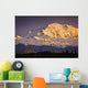 Sunset Glow Mt McKinley Wall Decal Design 2