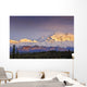 Sunset Glow Mt McKinley Wall Decal Design 1