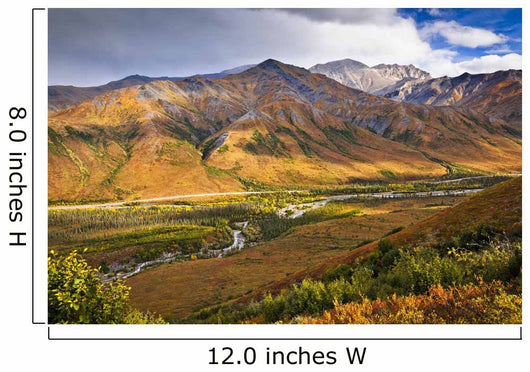 Scenic Brooks Range Wall Decal