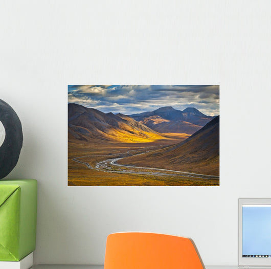 Sunset Lighting Brooks Range Wall Decal