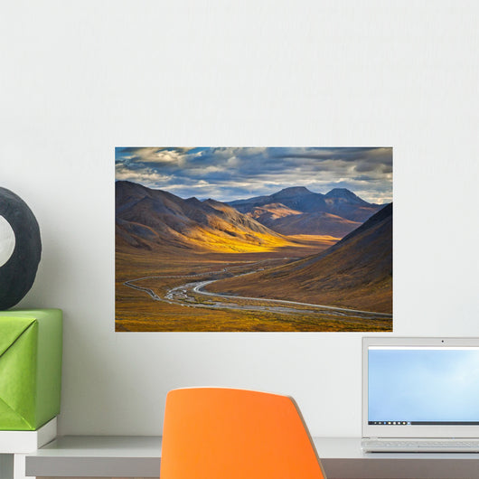 Sunset Lighting Brooks Range Wall Decal