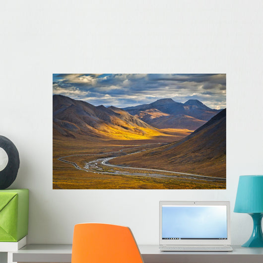 Sunset Lighting Brooks Range Wall Decal