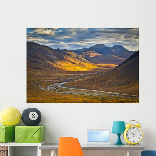 Sunset Lighting Brooks Range Wall Decal