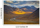 Sunset Lighting Brooks Range Wall Decal