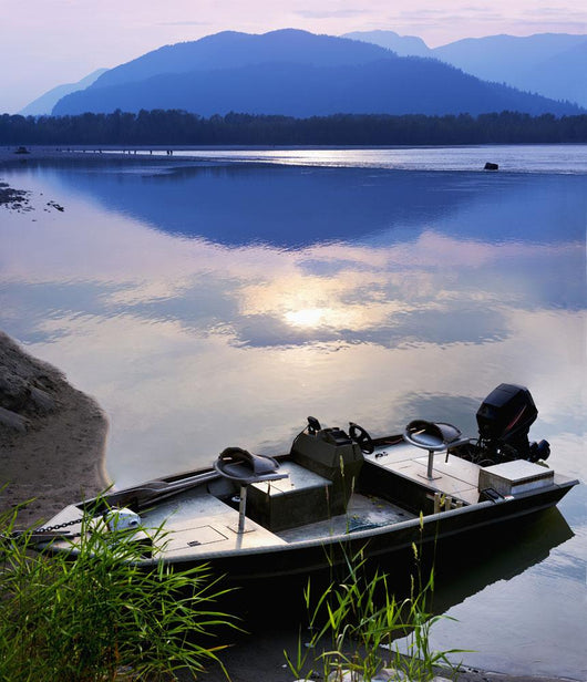 Boat Moored Peg Leg Wall Decal