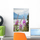 Fireweed with Alaskan Susitna Wall Decal Design 1
