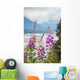 Fireweed with Alaskan Susitna Wall Decal Design 1