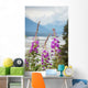 Fireweed with Alaskan Susitna Wall Decal Design 1