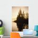 Sunset Trees Reflected Chena Wall Decal