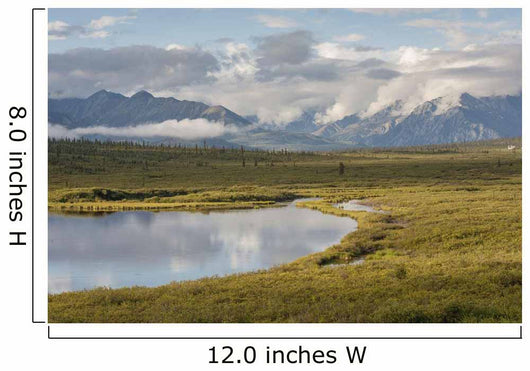 Scenic along Richardson Highway Wall Decal