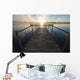 Sunset over Pier Chena Wall Decal